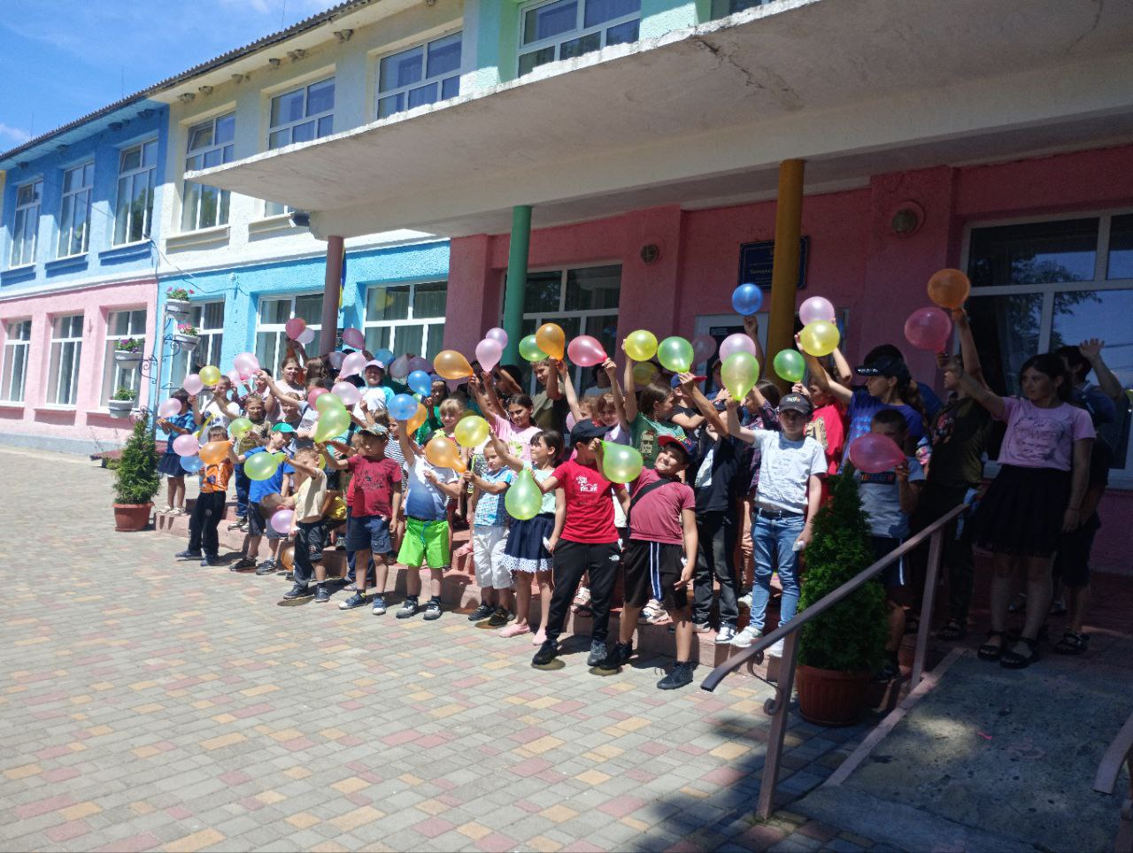 День 5 в пришкільному таборі “Веселка”.